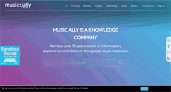 Desktop Screenshot of musically.com